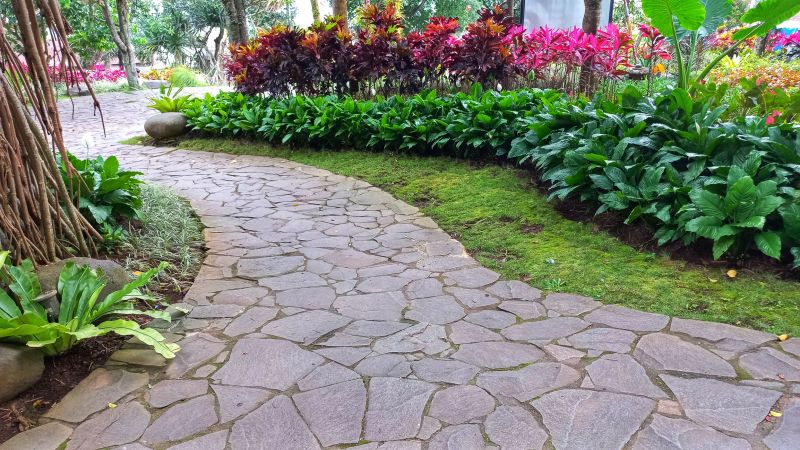 Stone Pathway Installation